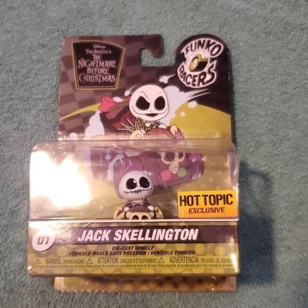 Tim Burton's The Nightmare Before Christmas  Funko Racers Jack Skellington